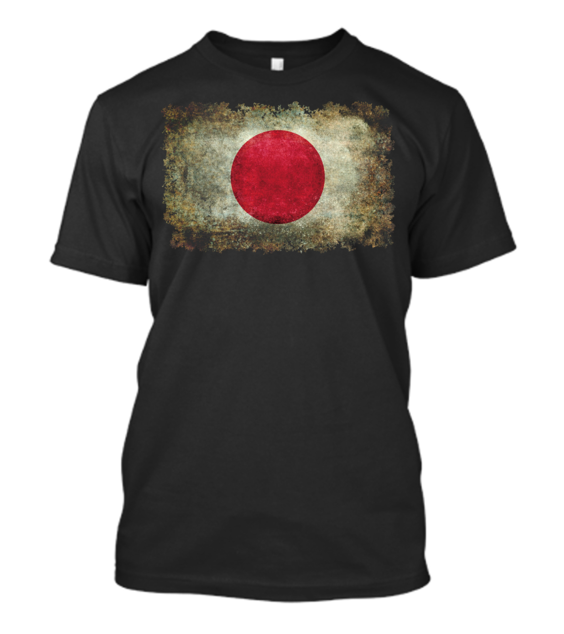 Vintage Flag Of Japan Grunge T-Shirt