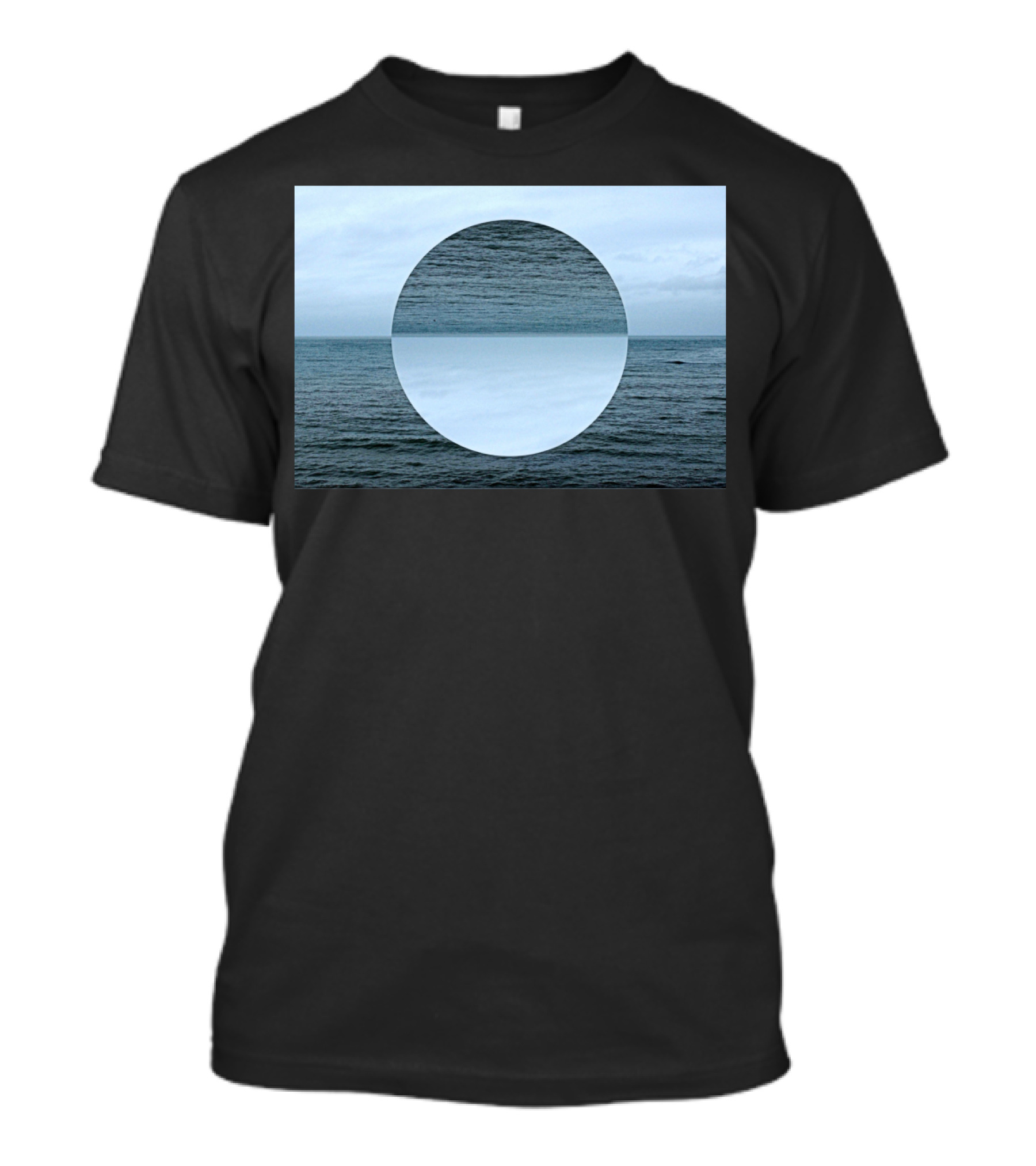 Alone Together Ocean Reflection Circle T-Shirt