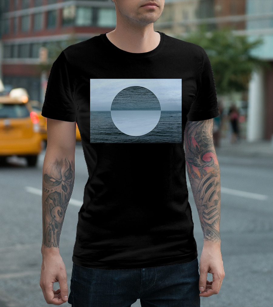 Alone Together Ocean Reflection Circle T-Shirt