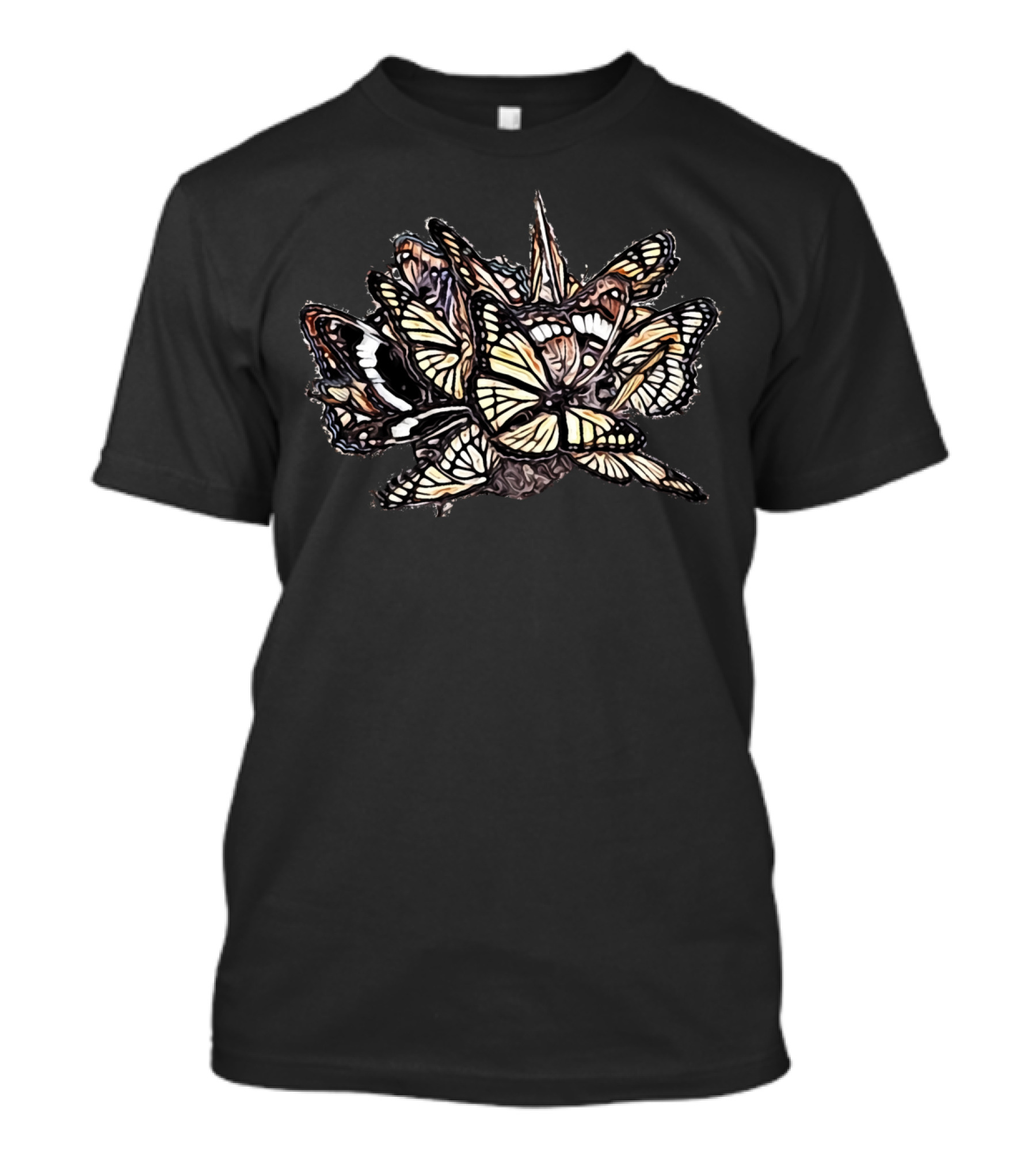 Monarch Butterfly Cluster T-Shirt