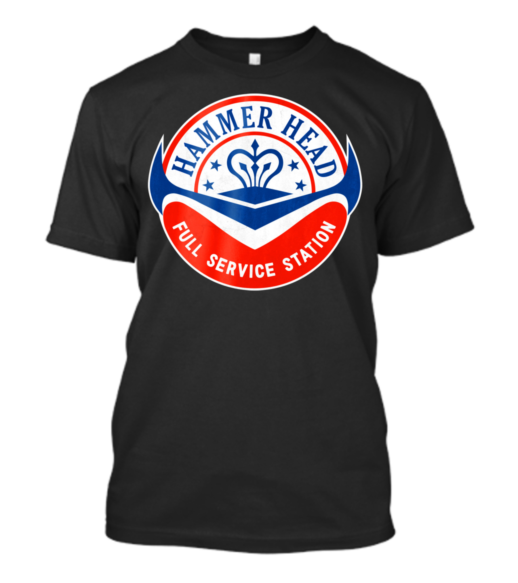 Hammer Head Full Service Station Retro T-Shirt