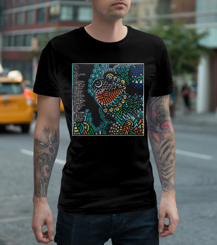 En El Fondo Del Mar Pasan Cosas Colorful Abstract Ocean Creatures T-Shirt