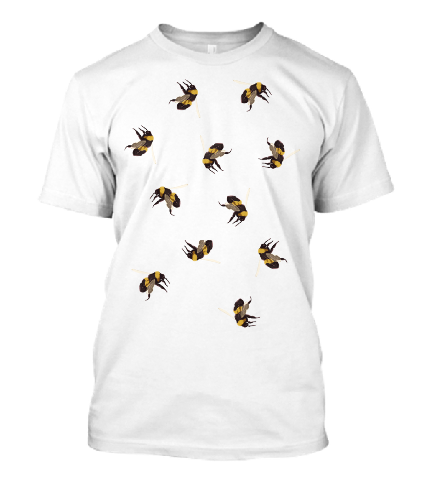 Bumble Bee Pattern T-Shirt