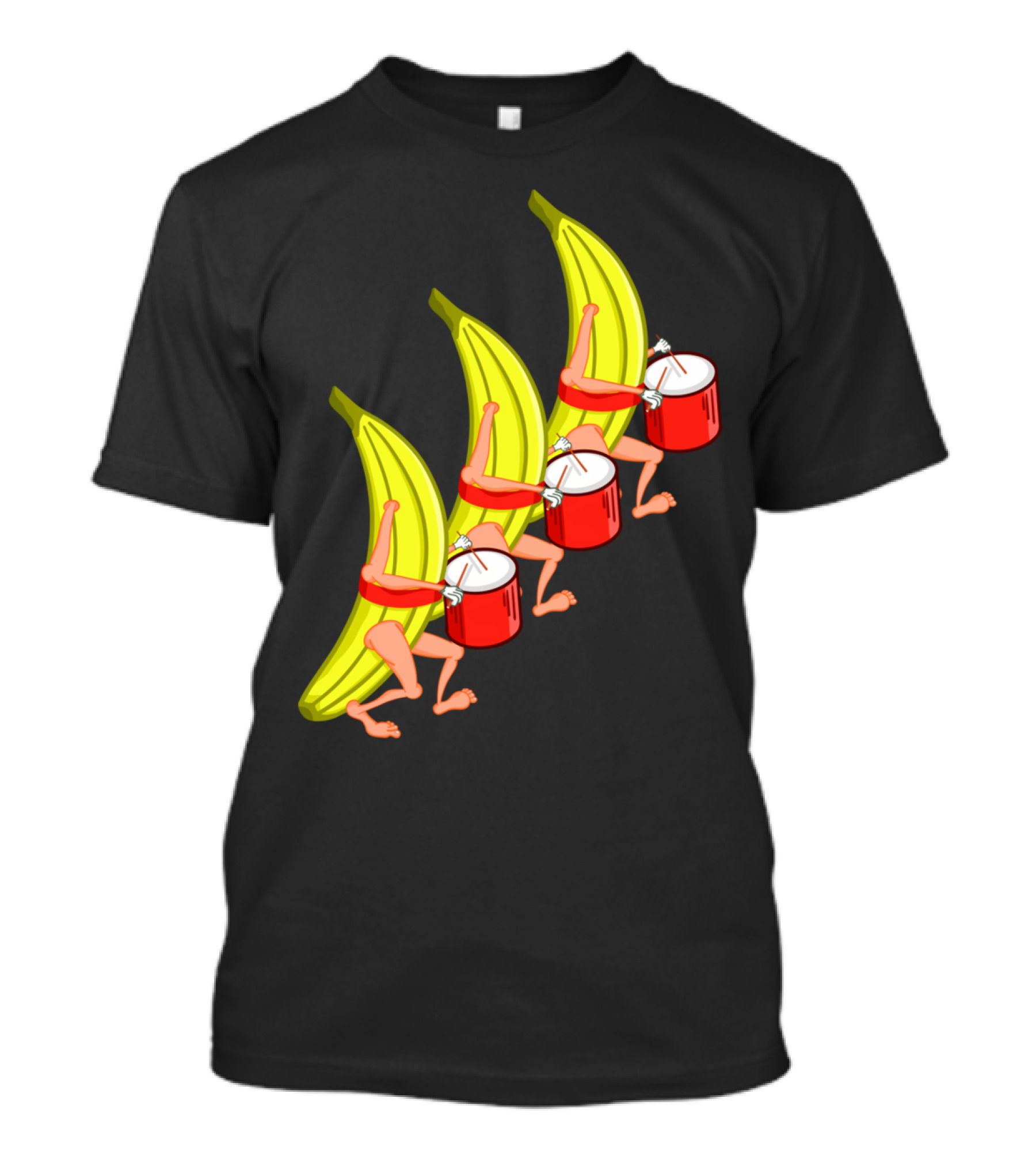 Bananas Marching Drummer Parade T-Shirt