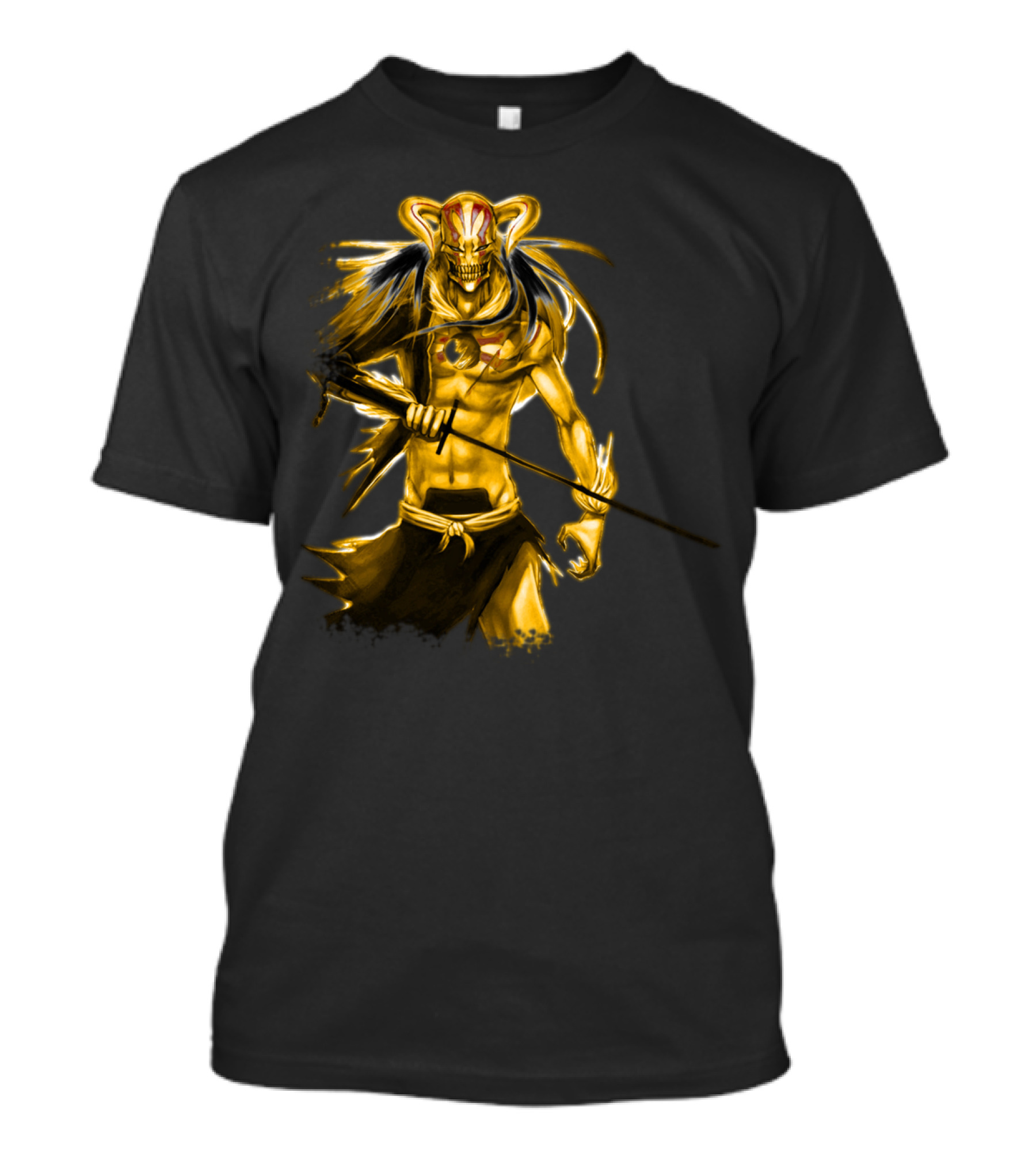 Bleach Hollow Ichigo Gold Transformation T-Shirt