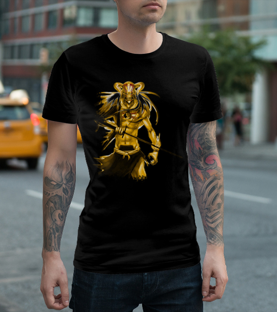 Bleach Hollow Ichigo Gold Transformation T-Shirt