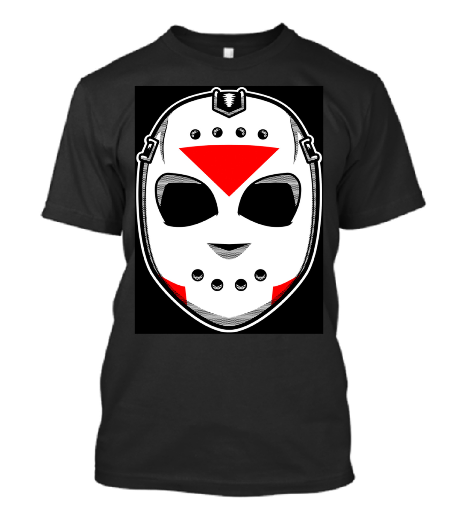 Delirious All Over All Over Hockey Mask T-Shirt