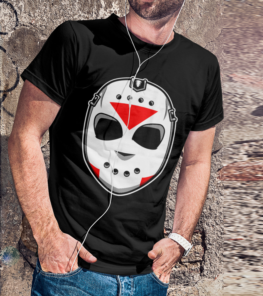 Delirious All Over All Over Hockey Mask T-Shirt