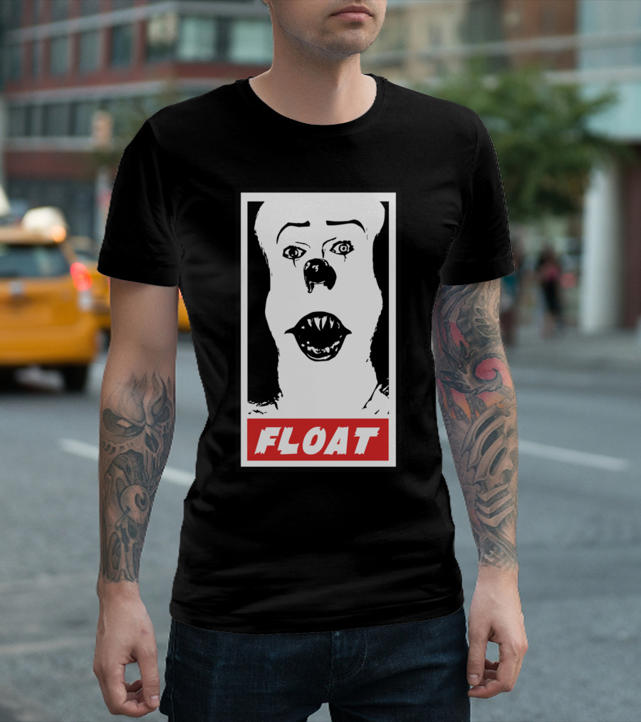 Float Pennywise Horror Clown T-Shirt