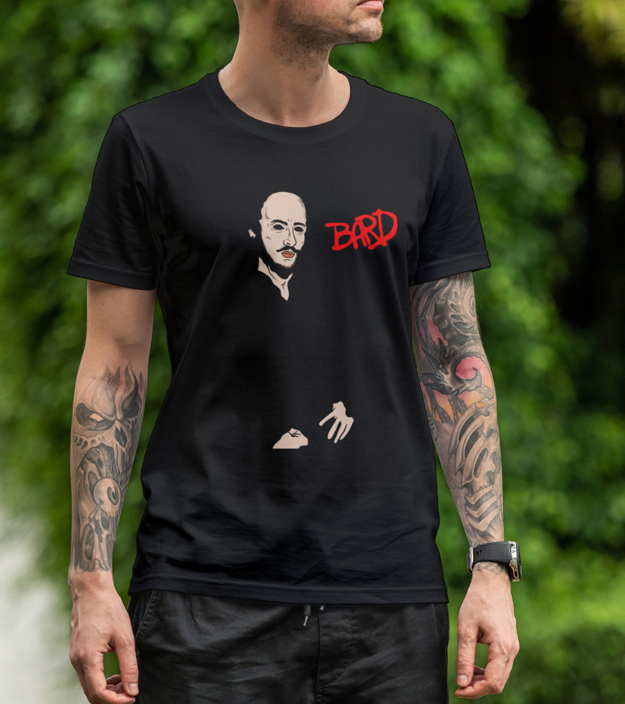 Bard Shakespeare Graffiti T-Shirt