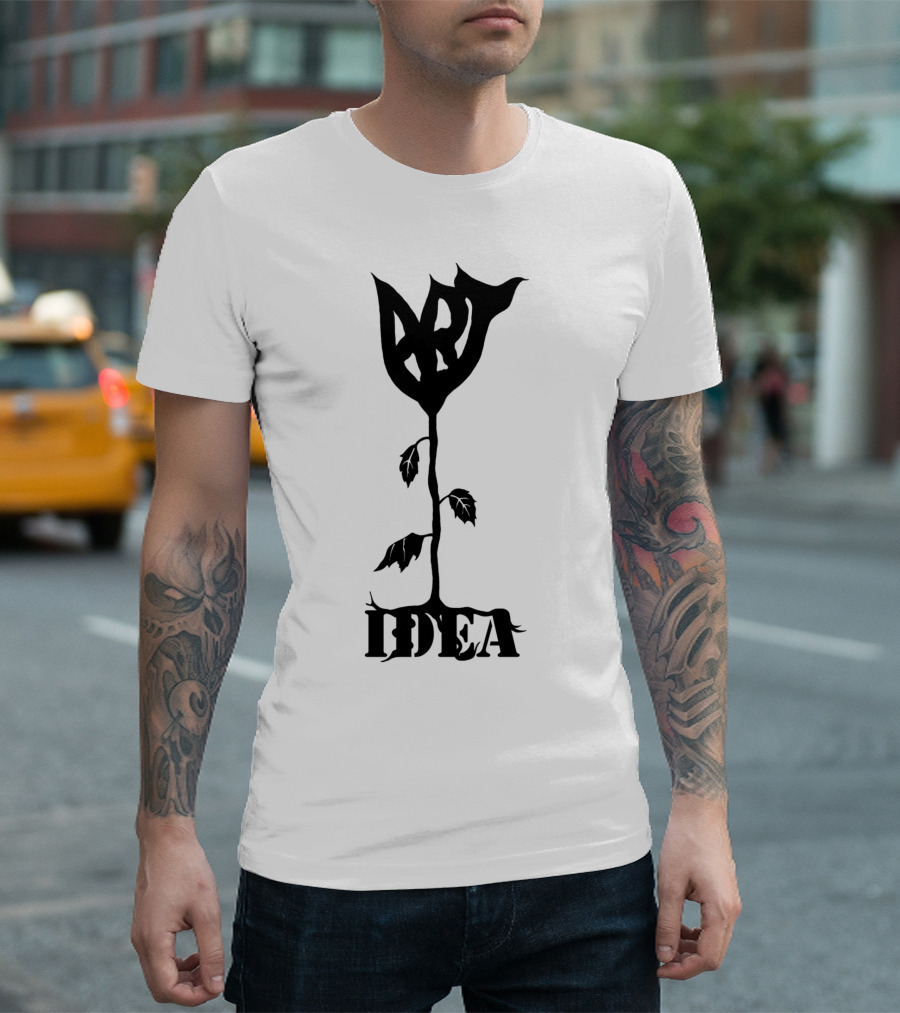 ART IDEA Flower T-Shirt