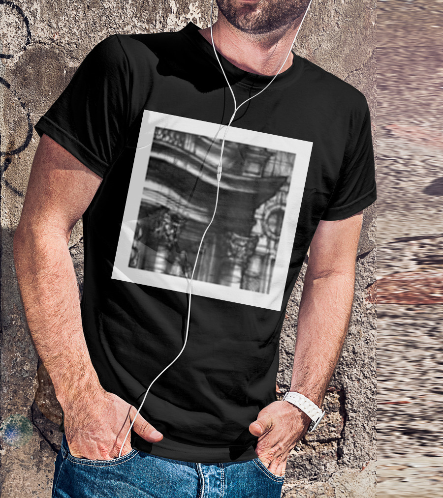 Baroque Architecture Detail At San Carlo Alle Quattro Fontane T-Shirt