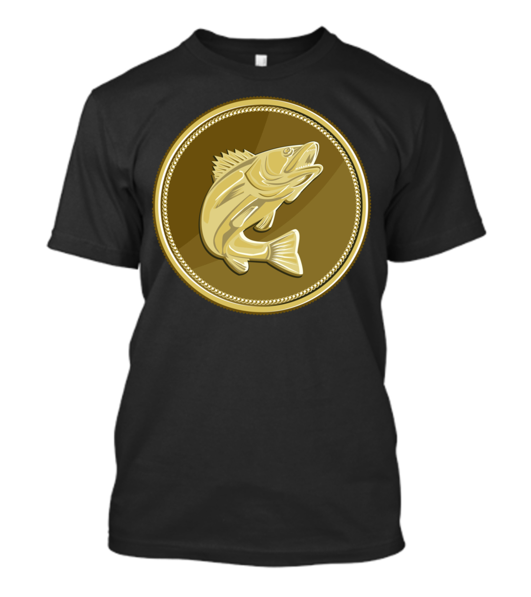 Golden Barramundi Coin T-Shirt