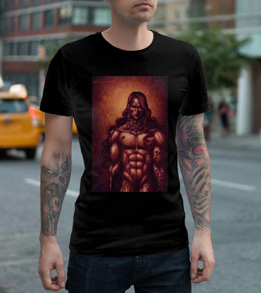 Blood and Gold Purp Warrior Essence T-Shirt