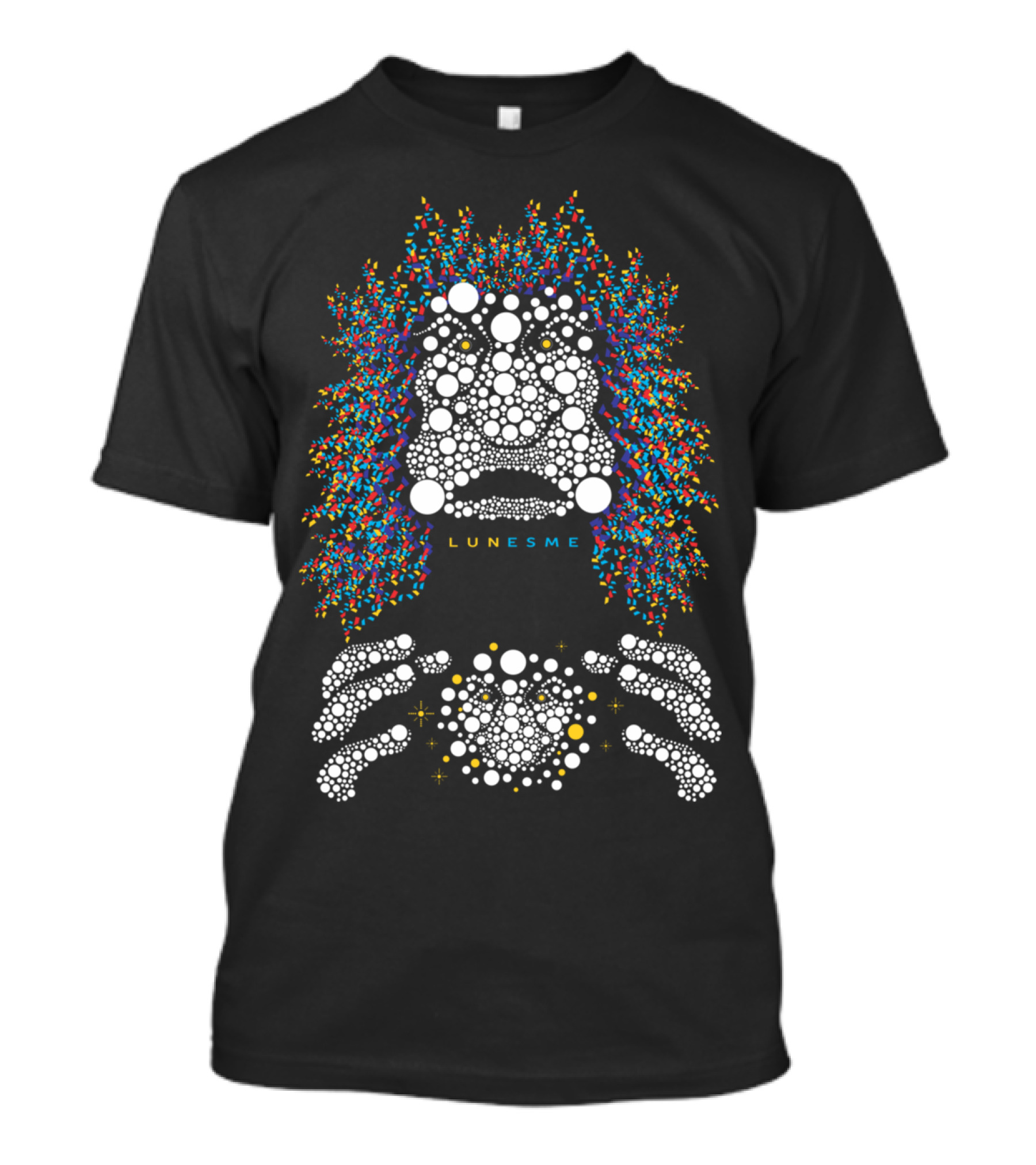 Lunesme Mystical Conjuring Night Circle T-Shirt