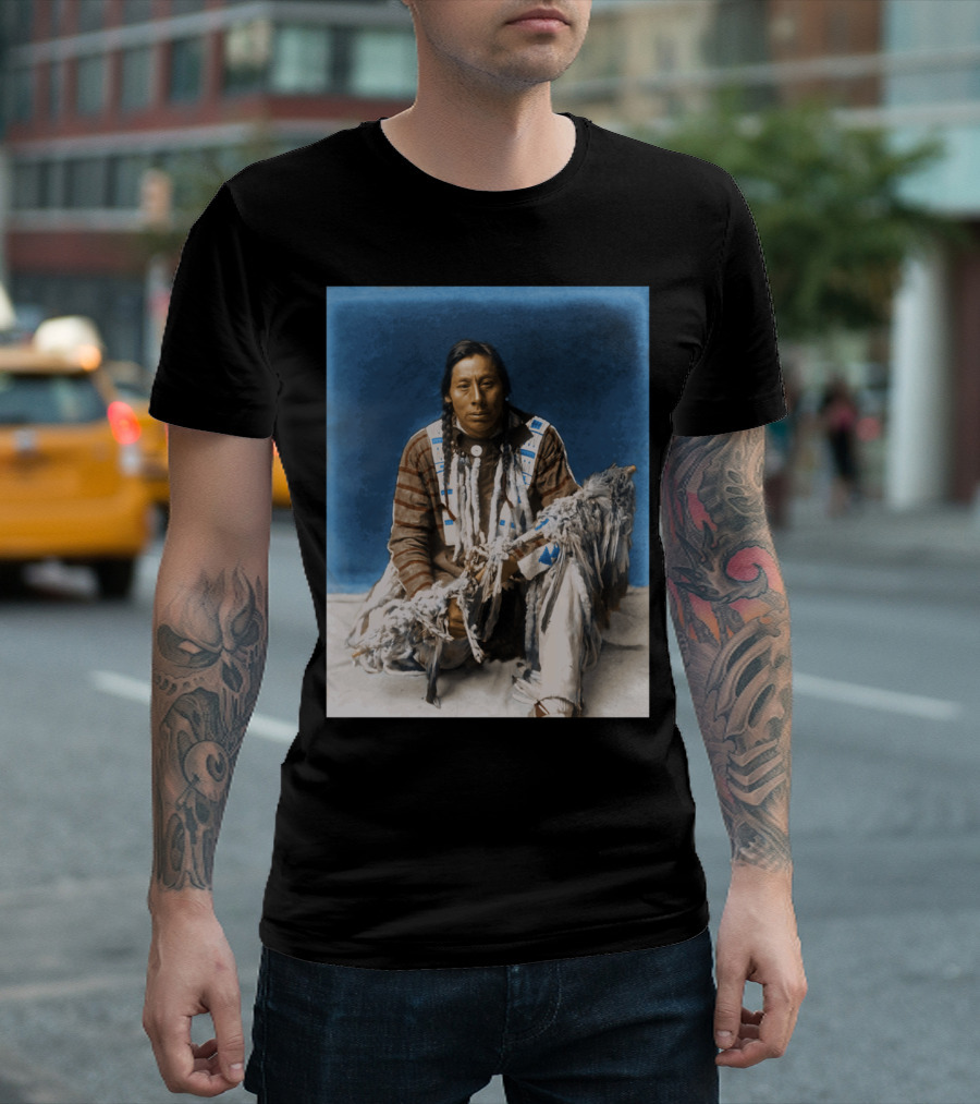 A Medicine Pipe Blackfoot American Native Dress T-Shirt