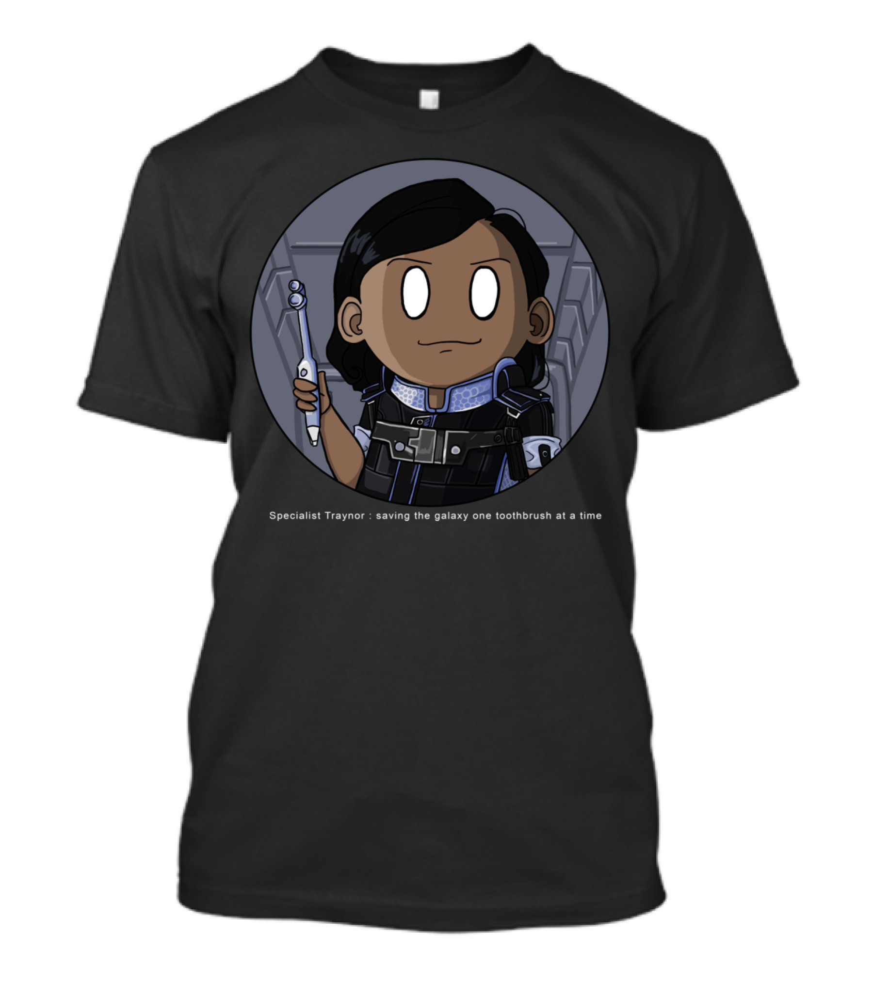 Specialist Traynor: Saving The Galaxy One Toothbrush At A Time T-Shirt