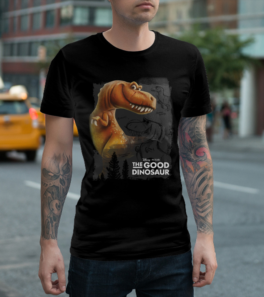 Disney Pixar The Good Dinosaur Ramsey Field Notes T-Shirt