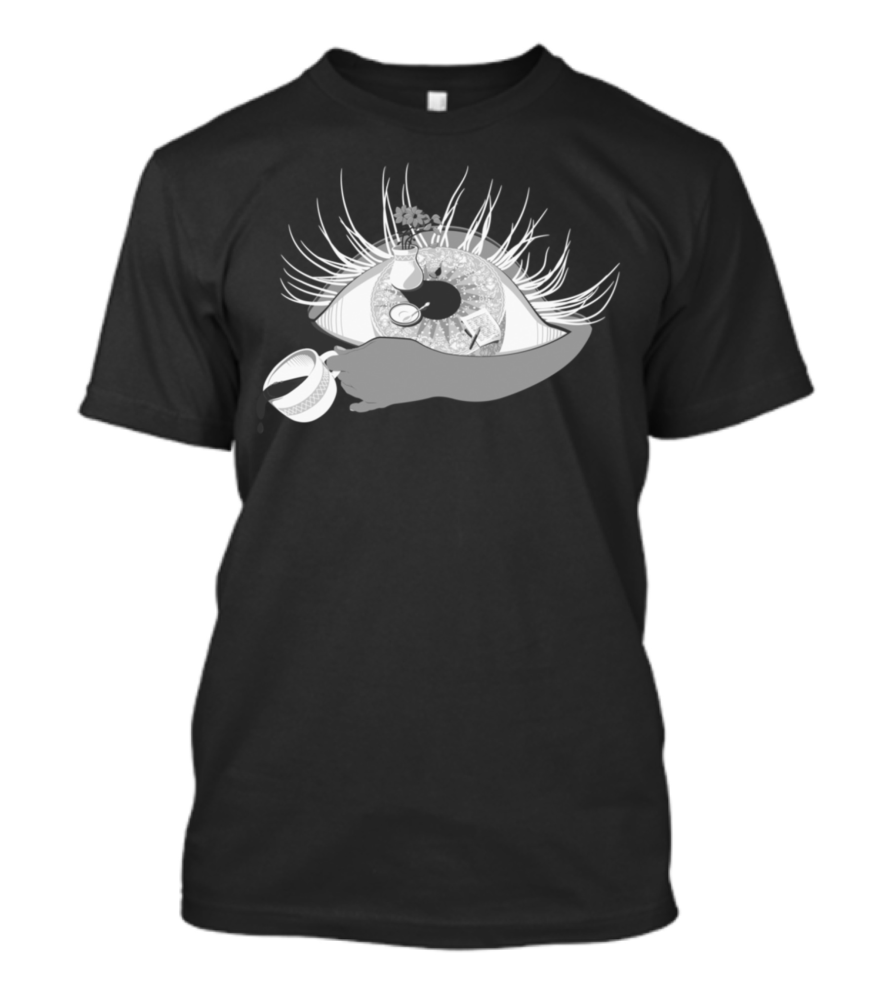 A Nice Cup Of Tea Eye T-Shirt