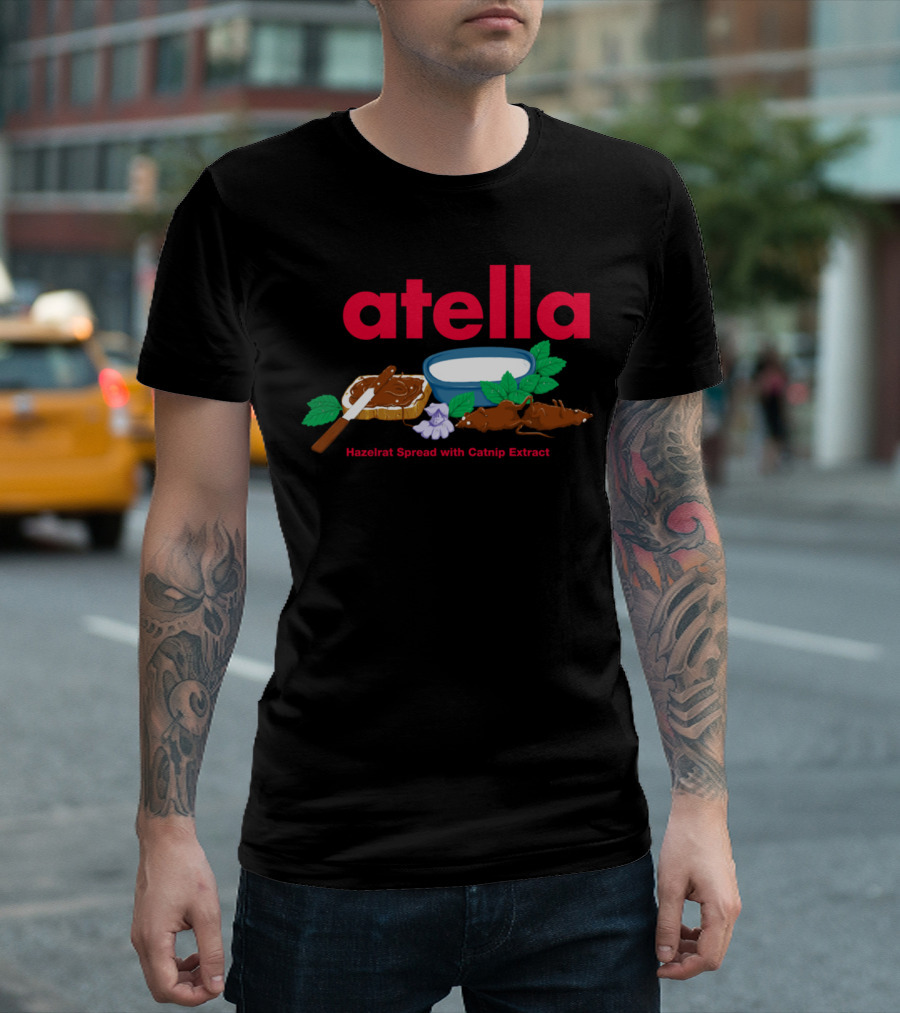 Ratella Purrero Hazelnut Spread with Catnip Extract T-Shirt
