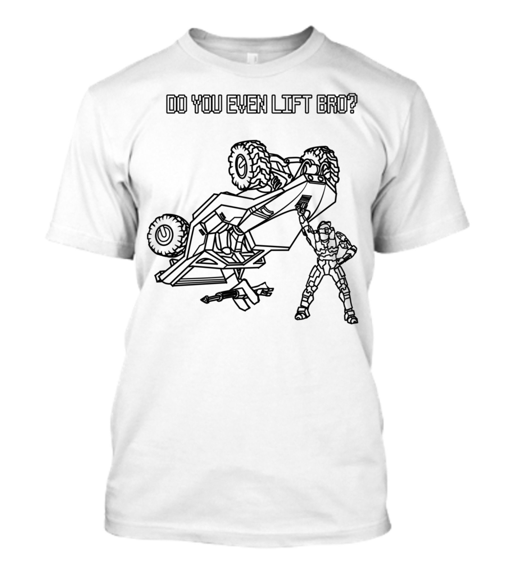 Do You Even Lift Bro Supersoldier Lifts Bro T-Shirt