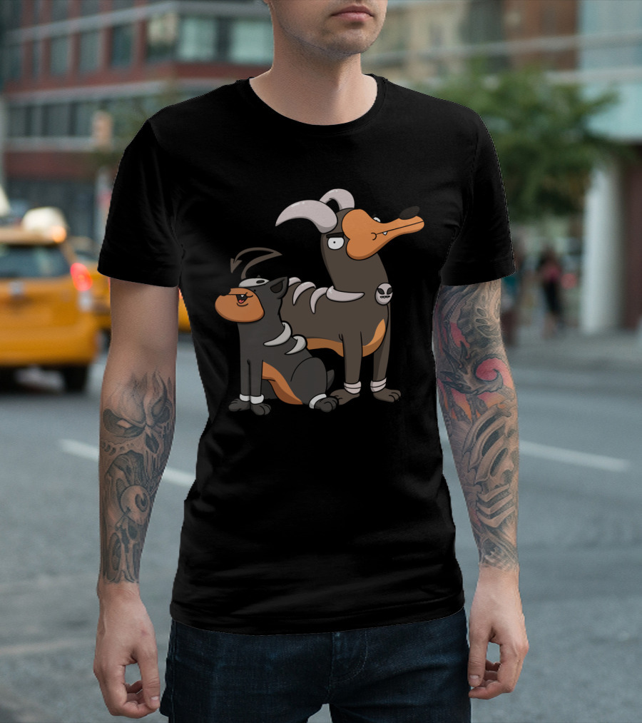Family Guy Hounds of Doom Pokémon T-Shirt