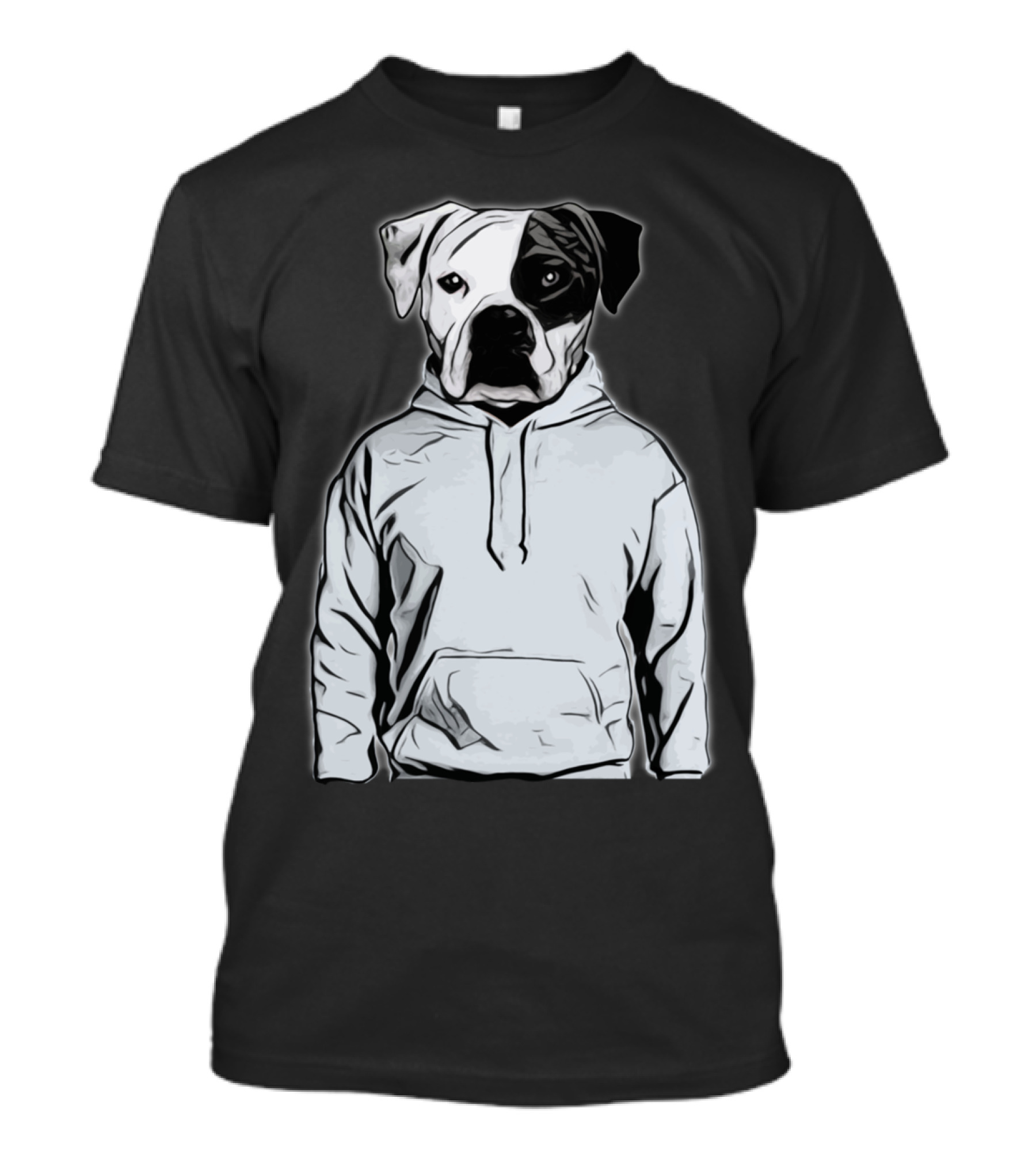 Cool Dog Hoodie Style Pup T-Shirt