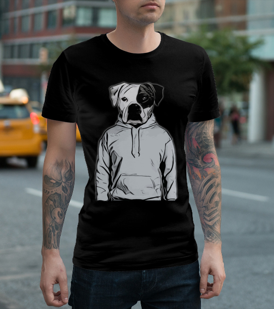 Cool Dog Hoodie Style Pup T-Shirt