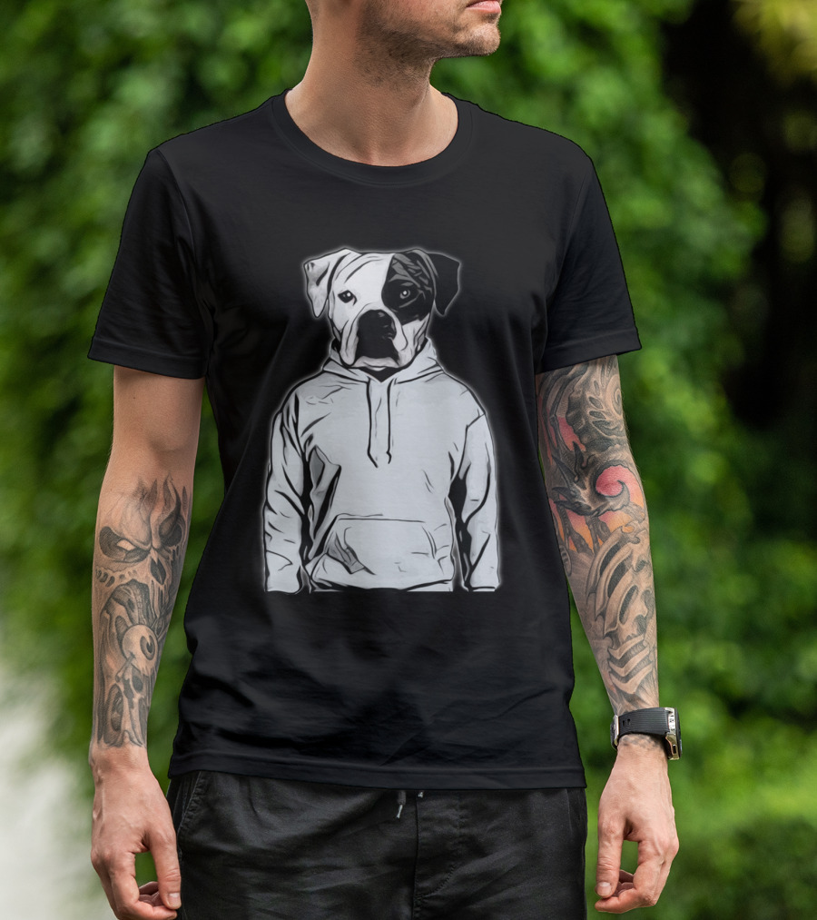 Cool Dog Hoodie Style Pup T-Shirt