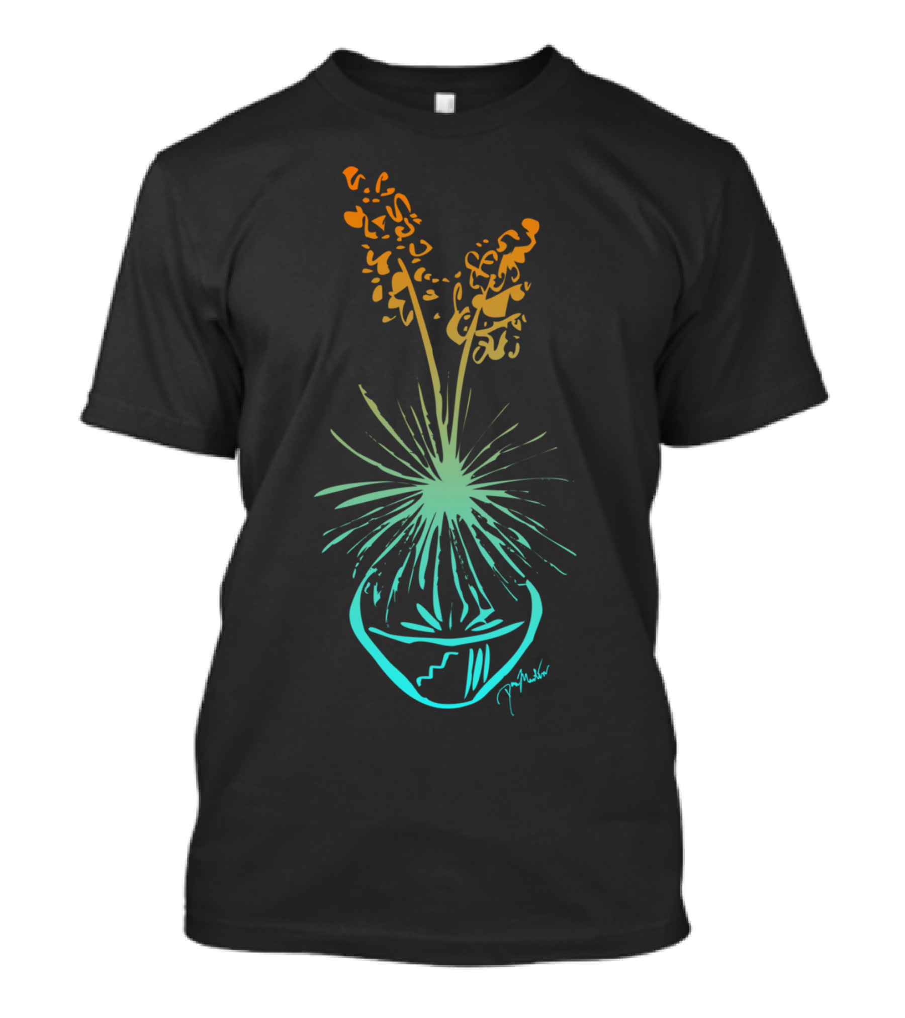 Cactus Yucca Succulent Southwest Desert Art By Markalino T-Shirt