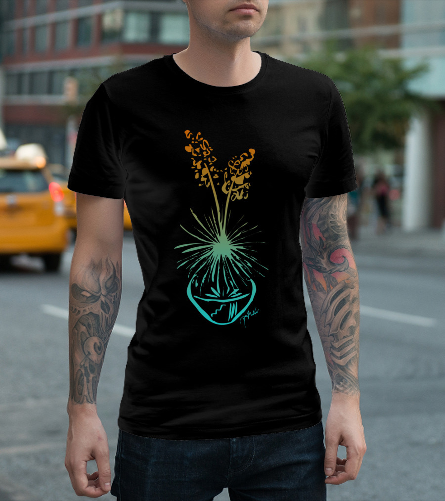 Cactus Yucca Succulent Southwest Desert Art By Markalino T-Shirt