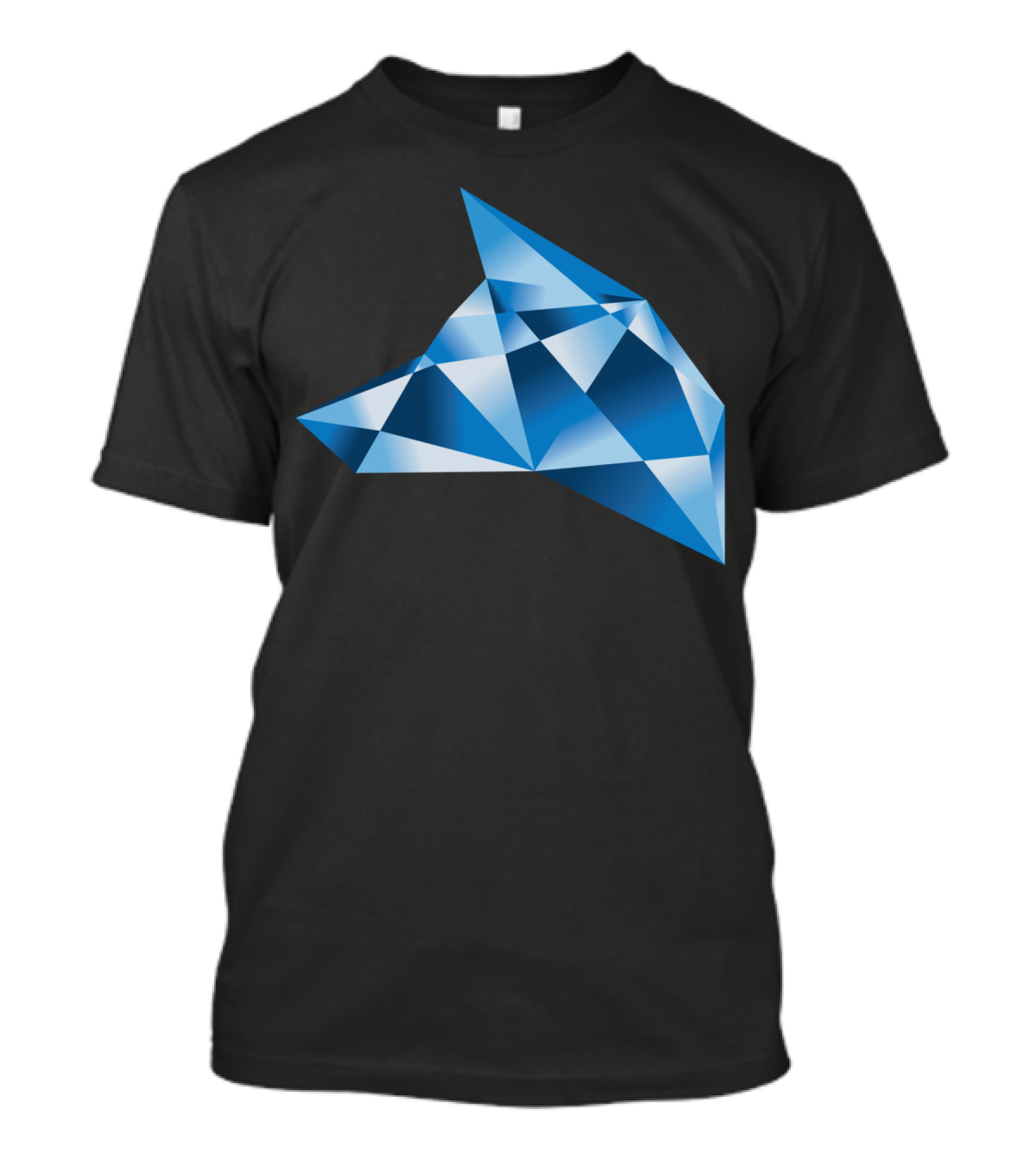 Diamond Dog Faceted Blue Gem T-Shirt