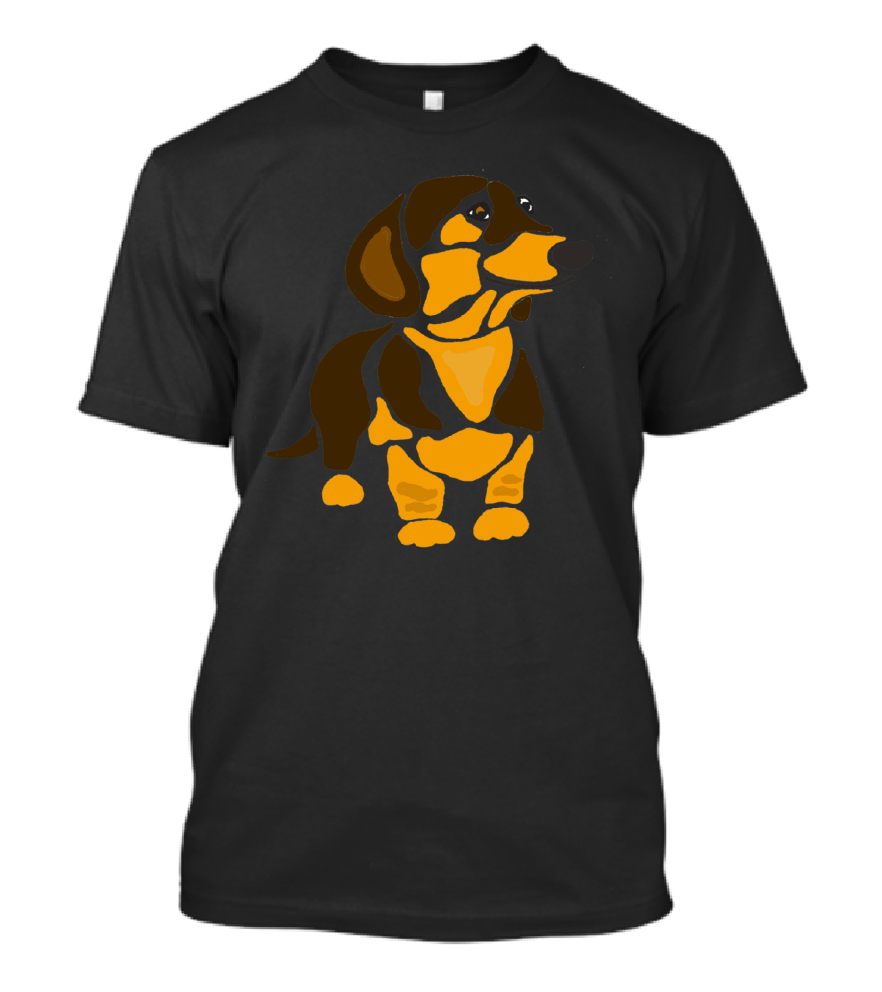 Cool Funny Funky Dachshund Dog T-Shirt