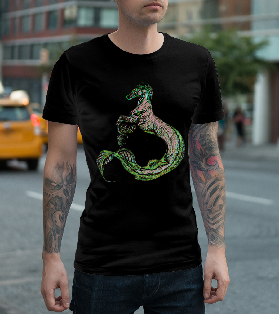 Ancient Greek Sea Horse Mythical Creature T-Shirt