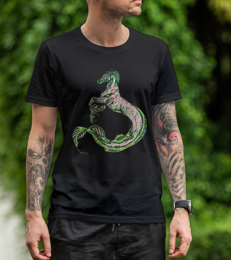 Ancient Greek Sea Horse Mythical Creature T-Shirt
