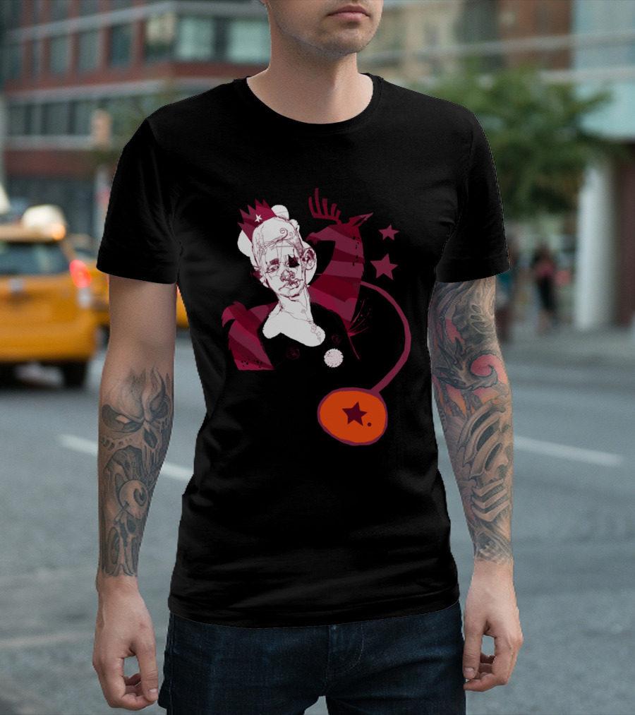 Night Shepherd Starry Crown Surreal T-Shirt