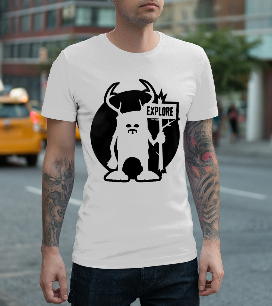 Explore Mythic Creature Emblem T-Shirt