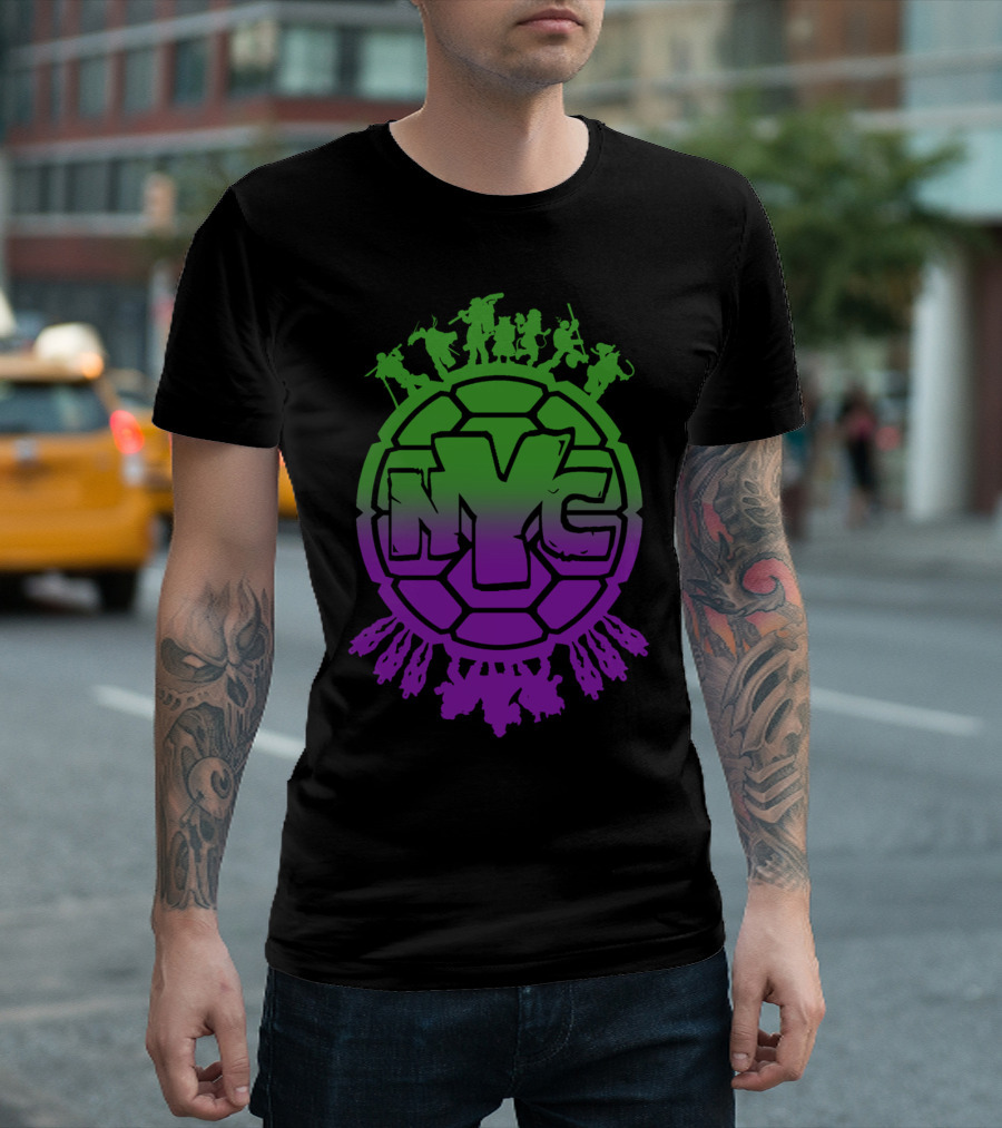NYC Ninja Turtle Battle T-Shirt