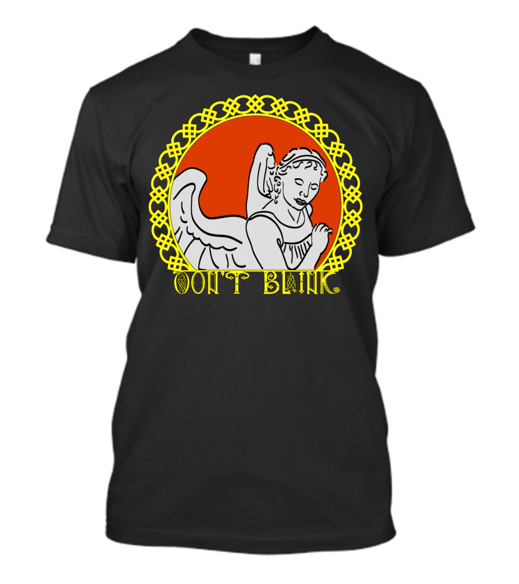 Don't Blink Angel Knot Iconic Weeping Angel T-Shirt