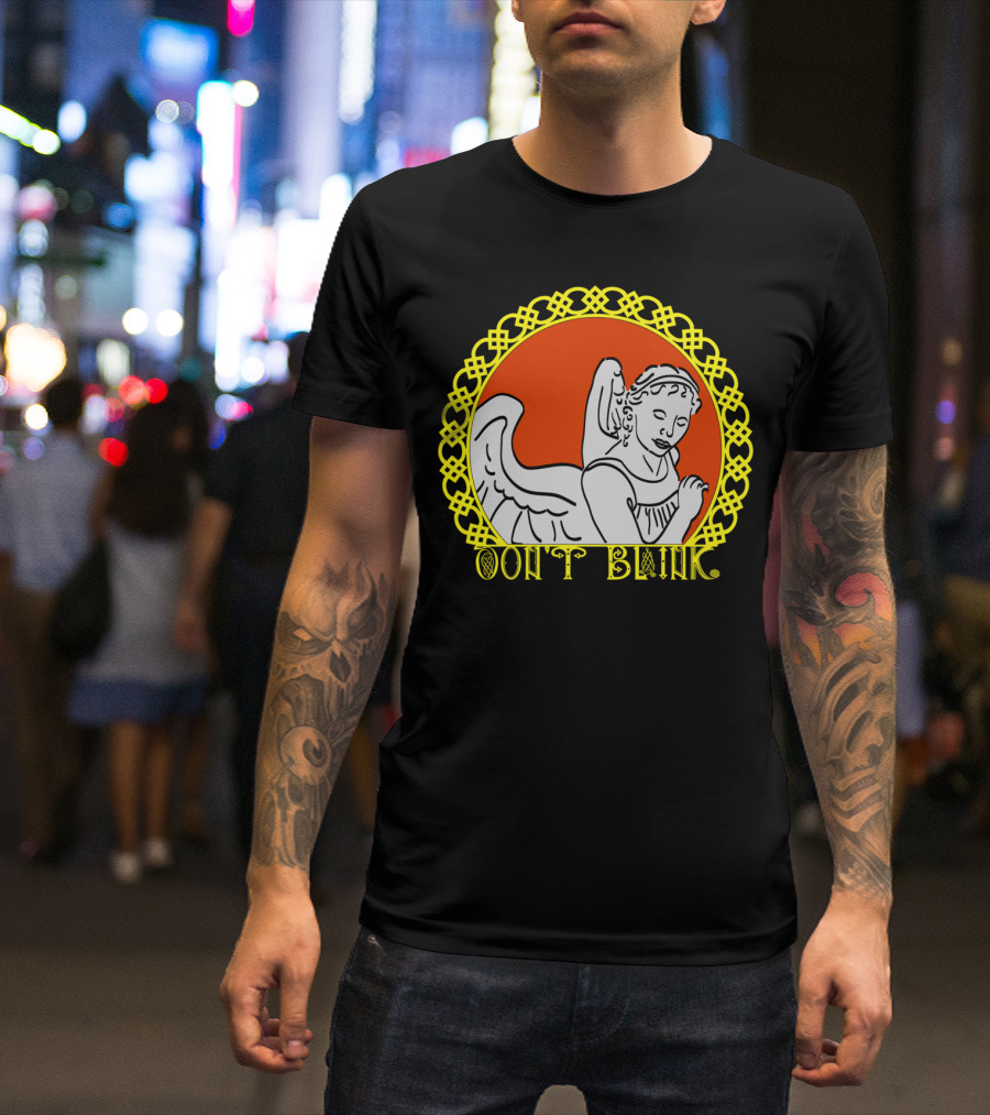 Don't Blink Angel Knot Iconic Weeping Angel T-Shirt