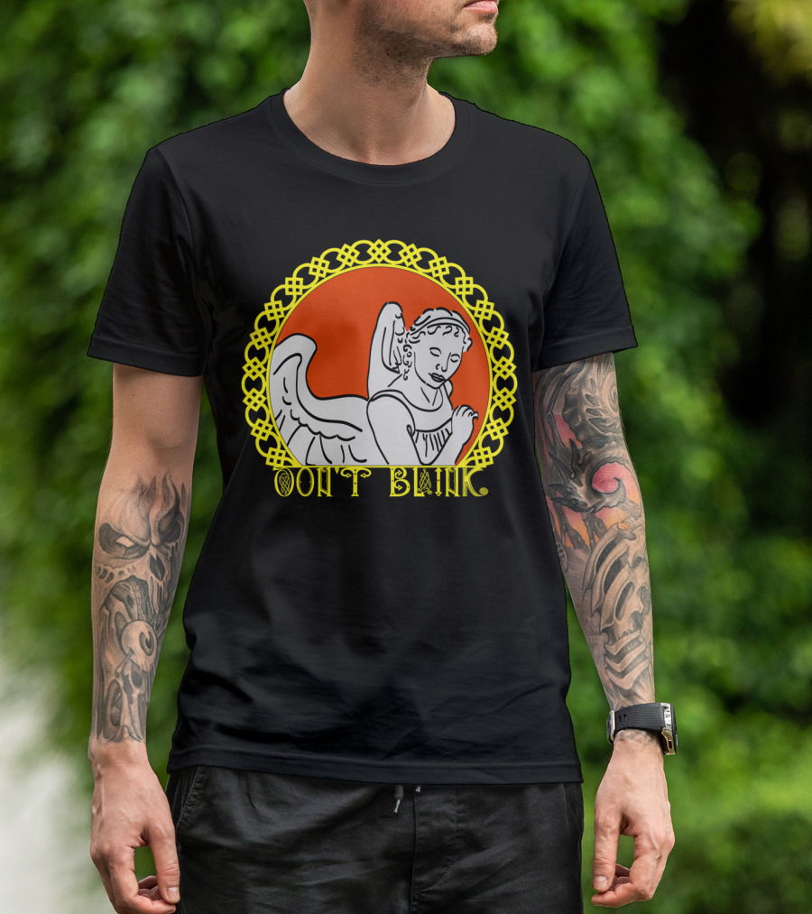 Don't Blink Angel Knot Iconic Weeping Angel T-Shirt