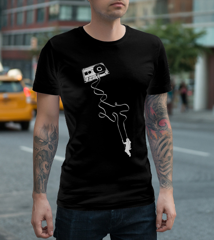 Cassette Swing To The Music T-Shirt