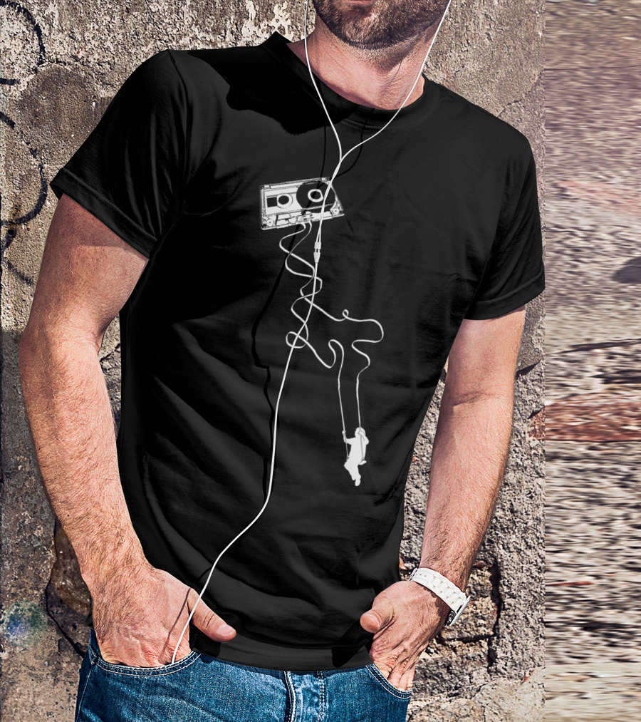 Cassette Swing To The Music T-Shirt