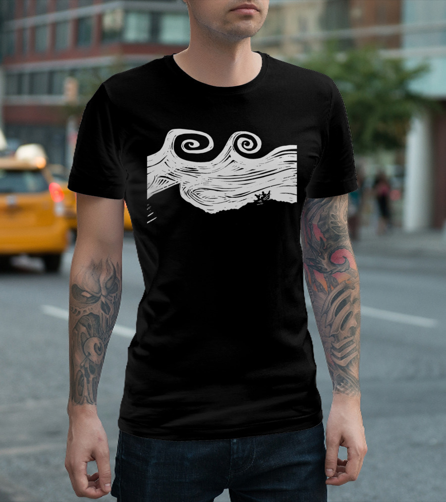 Extreme Sight Seeing Adventure Waves Ocean View T-Shirt