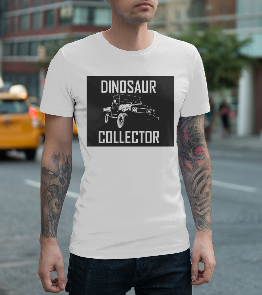 Dinosaur Collector Vintage Truck T-Shirt