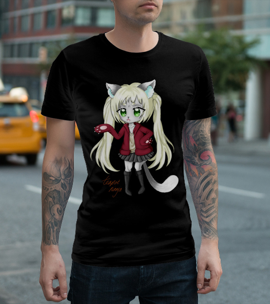 Angel The Cat Girl Teagan Runga T-Shirt