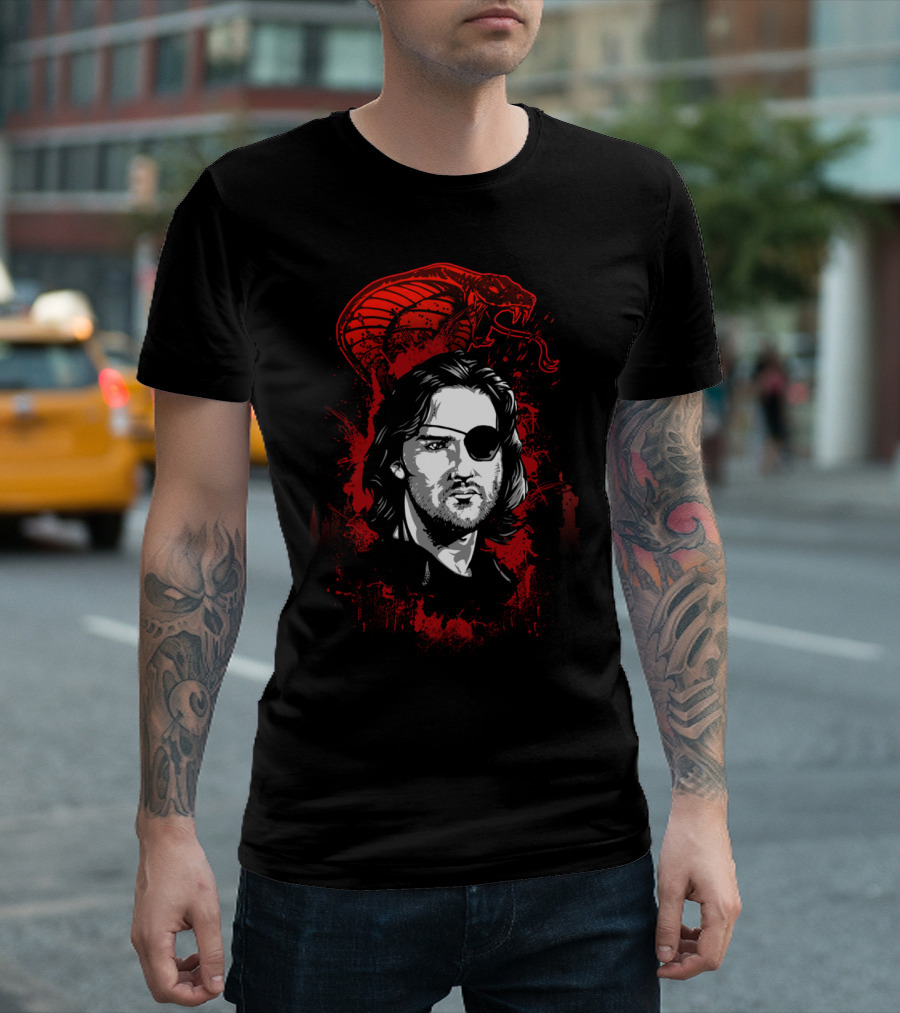 Call Me Snake Plissken Escape from New York Cobra Eye Patch T-Shirt