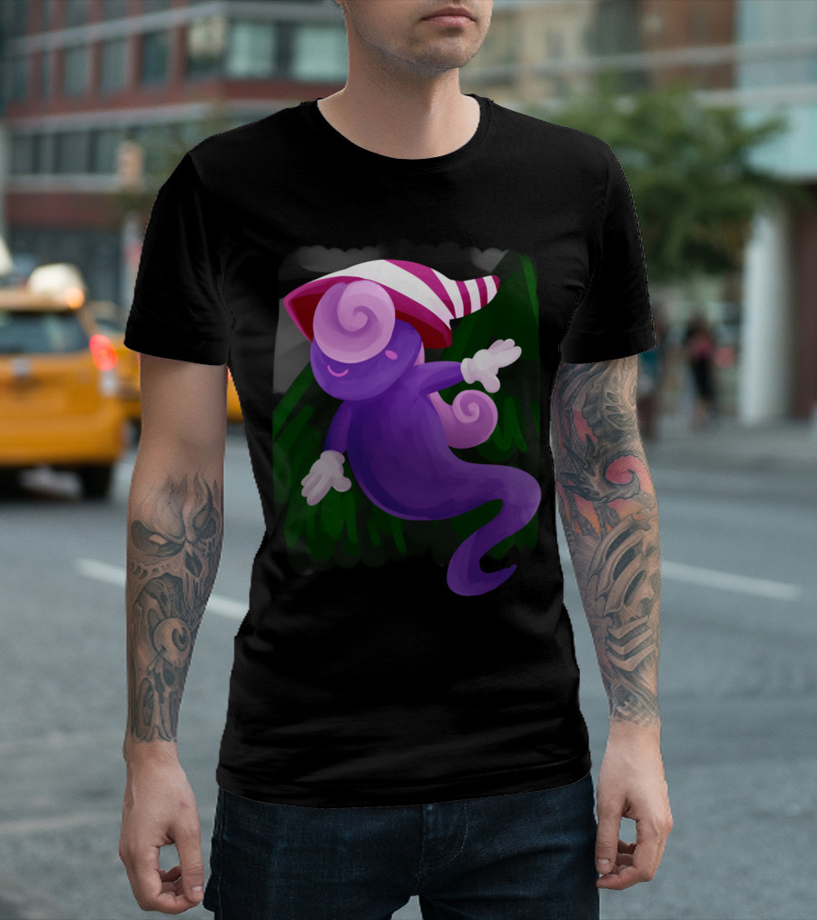 Vivian The Shadow Siren Ghostly Character T-Shirt