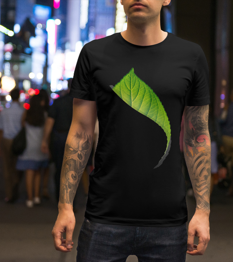 Be Green Vibrant Leaf T-Shirt