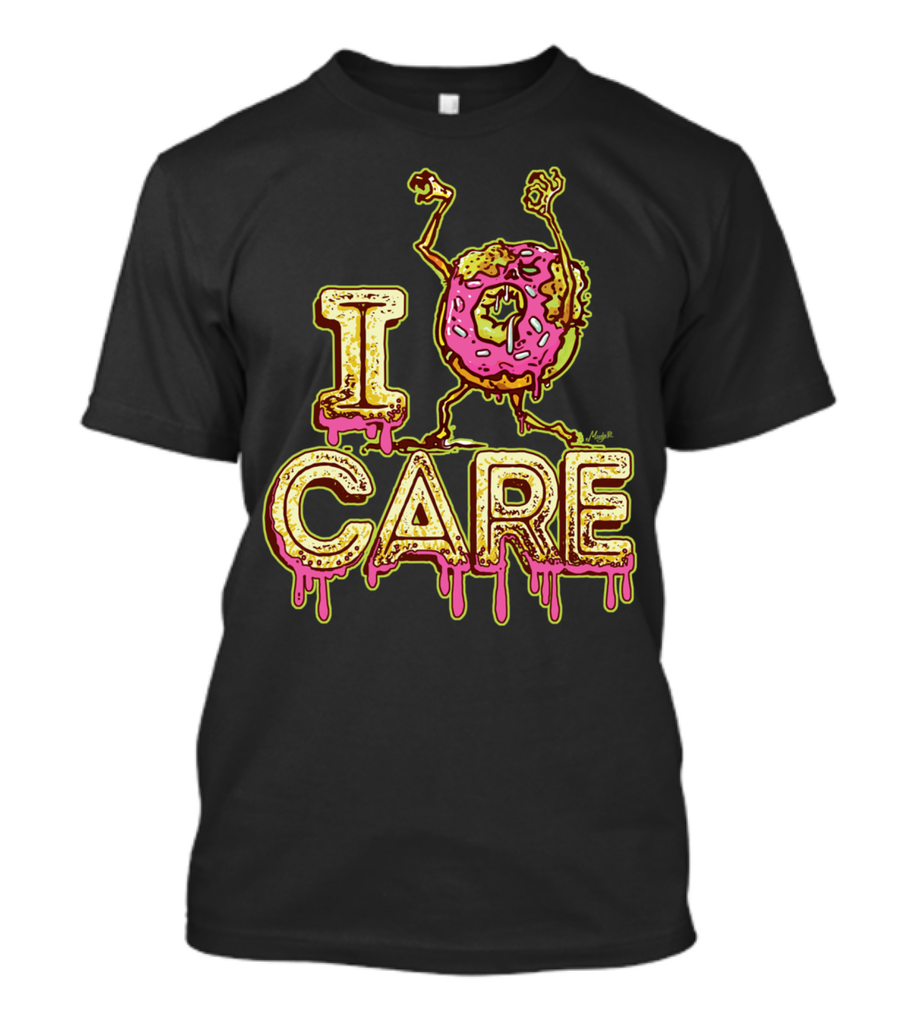 I Donut Care Zombie Doughnut Monster I Care T-Shirt
